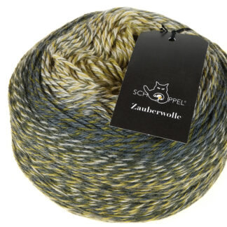 Schoppel Wolle  - Zauberwolle  The origin of the Zauberball range... this is a cake of 4ply/sport weight virgin wool, with a long graduated colour change