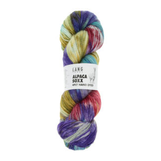Lang Yarns Alpaca Soxx Hand Dyed in Peru - A supersoft blend of Alpaca and Nylon, that make luxurious, warm socks. Also available in solid shades.